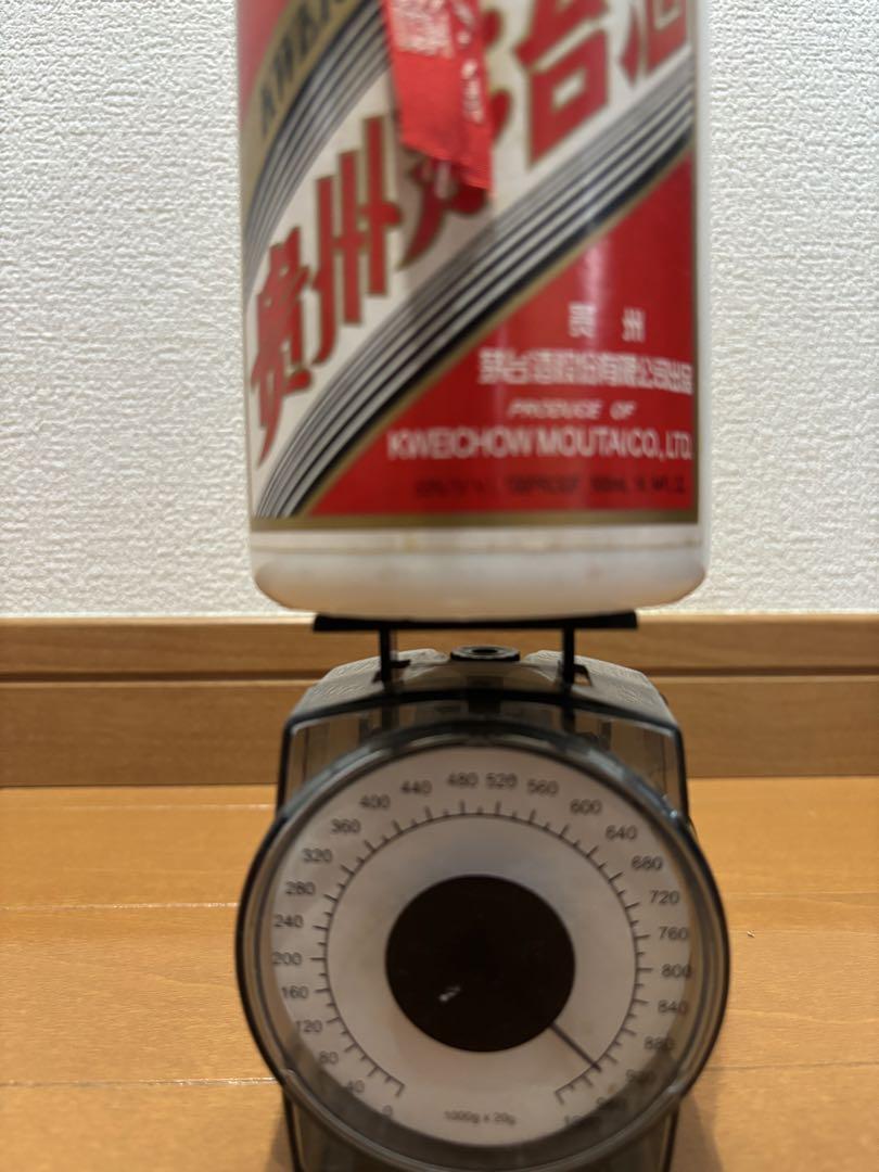 貴州茅台酒 マオタイ酒 MOUTA 2002年製 画像9