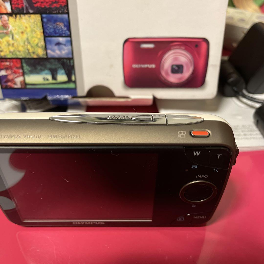 OLYMPUS - OLYMPUS コンパクトデジタルカメラ オリンパス VH VH-210 WHI Amazon | OLYMPUS デジタルカメラ VH-210 ホワイト 1400万画素