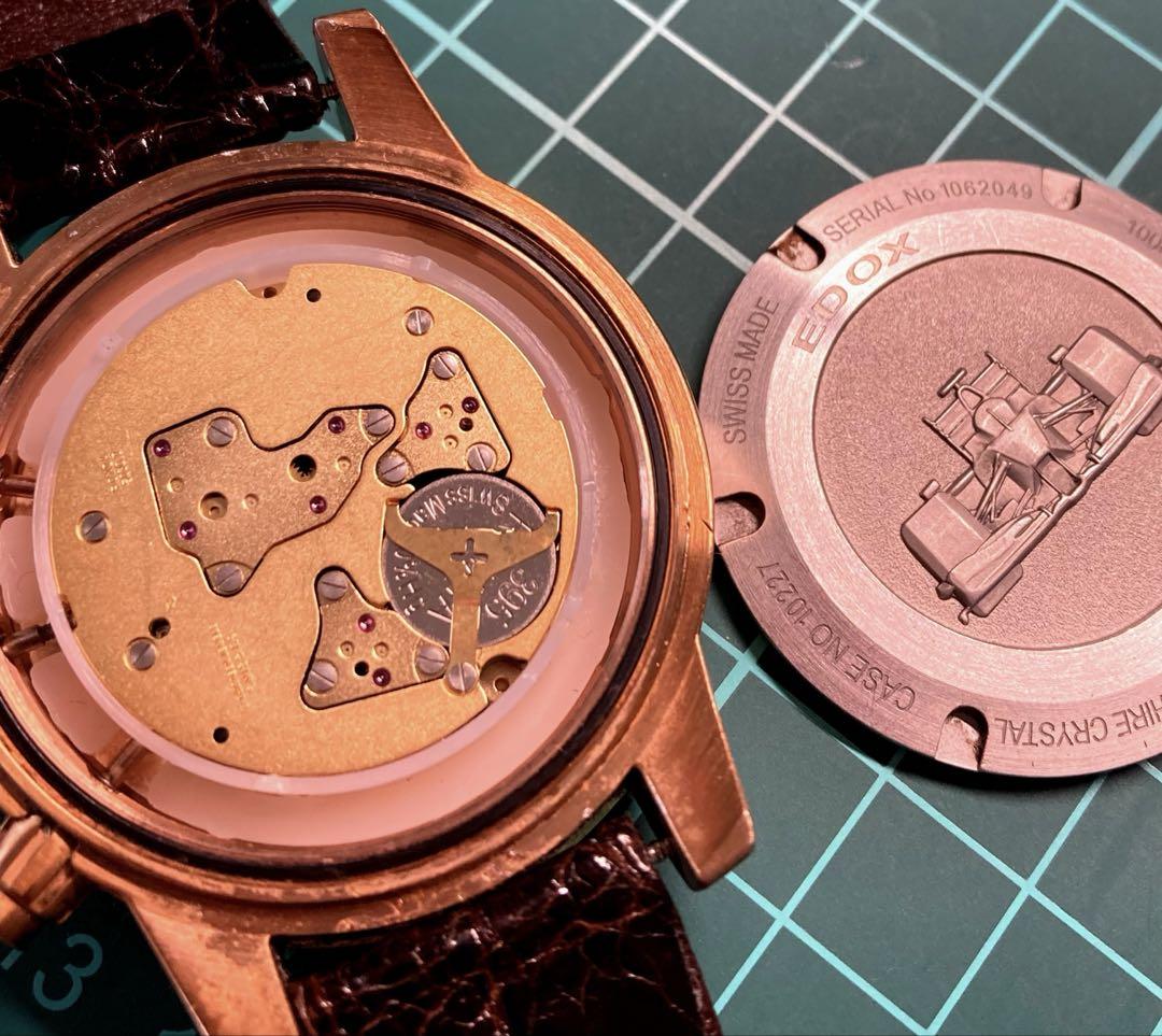スーパーゲリラ値下げ‼︎ EDOX Chronorally-S クロノグラフ稼働品
