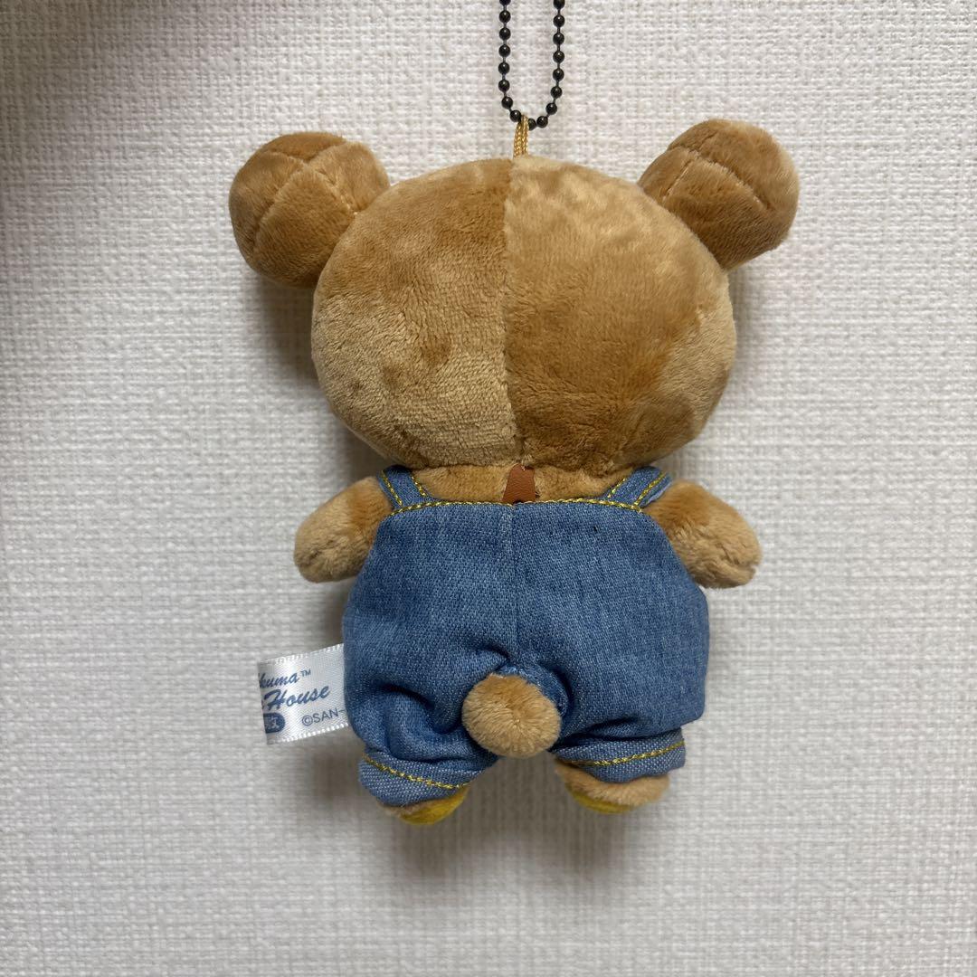 リラックマ コリラックマ ぬいぐるみキーホルダー デニムハウス限定 倉敷 倉敷デニムハウス ぶらさげぬいぐるみ リラックマ コリラックマ
