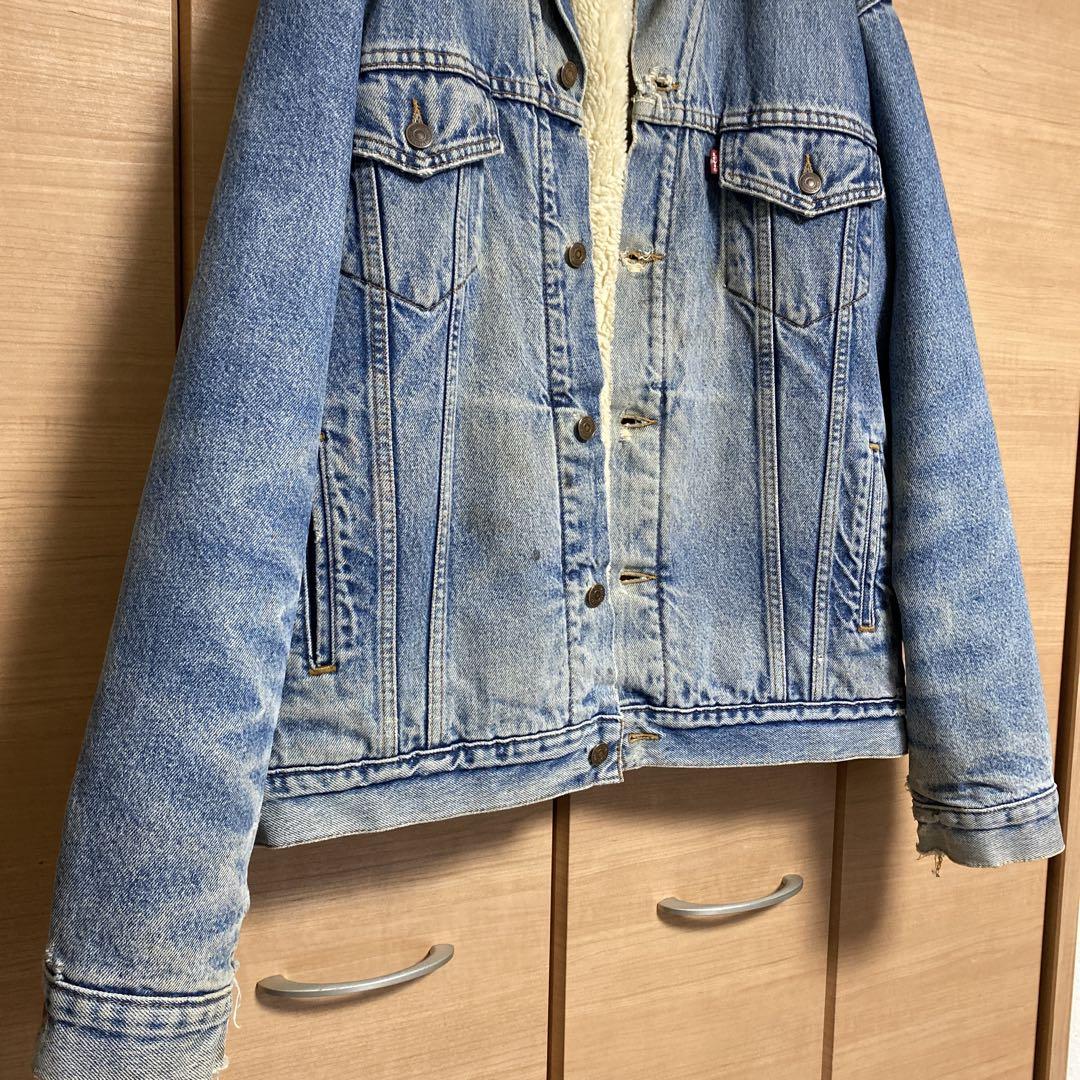 リーバイス 古着 デニムボアジャケット サイズ良好XL メキシコ製