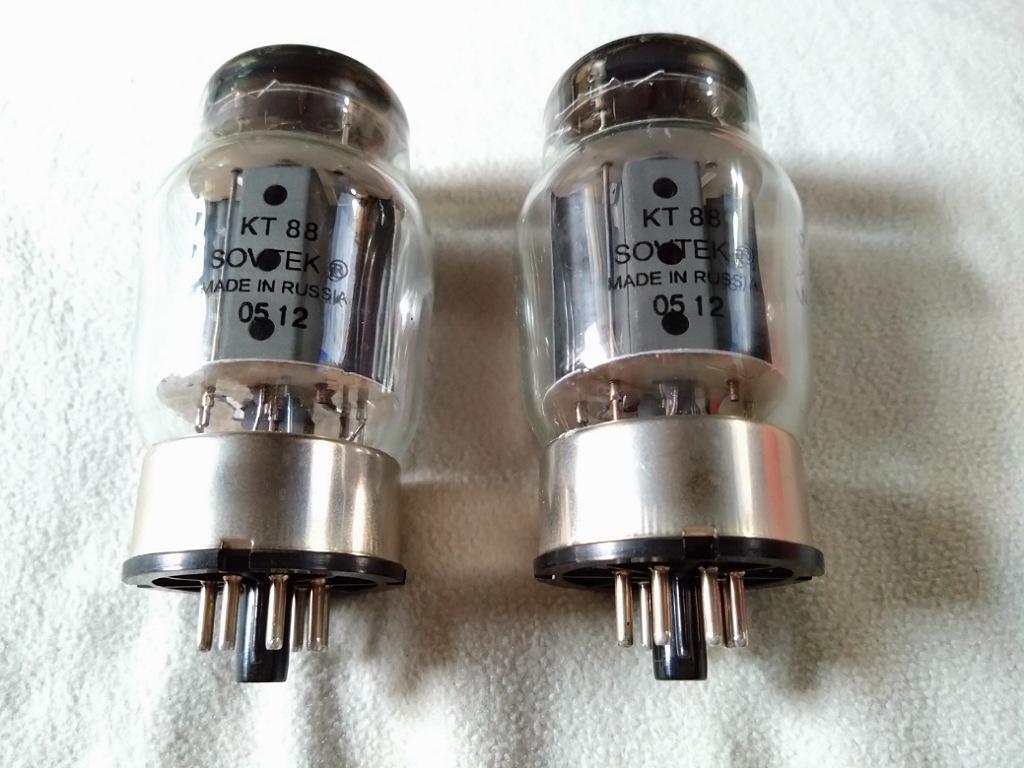 【激安大特価！】 真空管 SOVTEK KT88 マッチドペア 未使用 アンプ