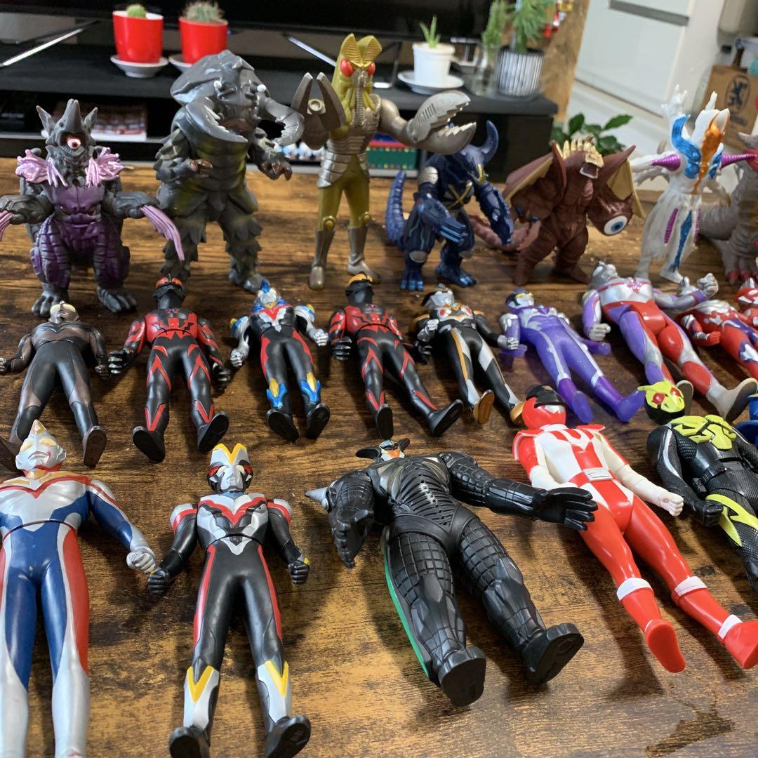 ソフビ　フィギュア　ウルトラマン　怪獣　まとめ売り
