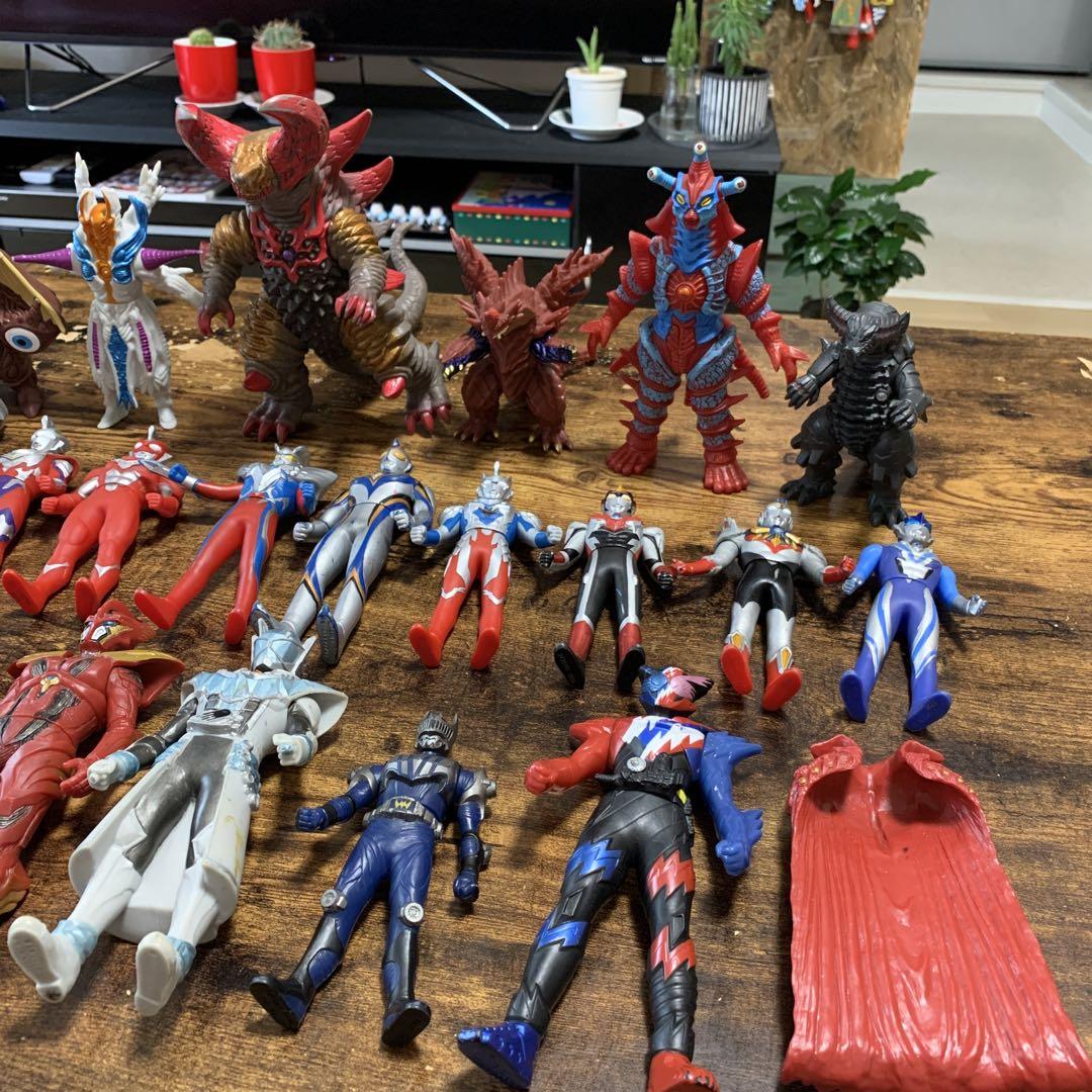 ソフビ　フィギュア　ウルトラマン　怪獣　まとめ売り