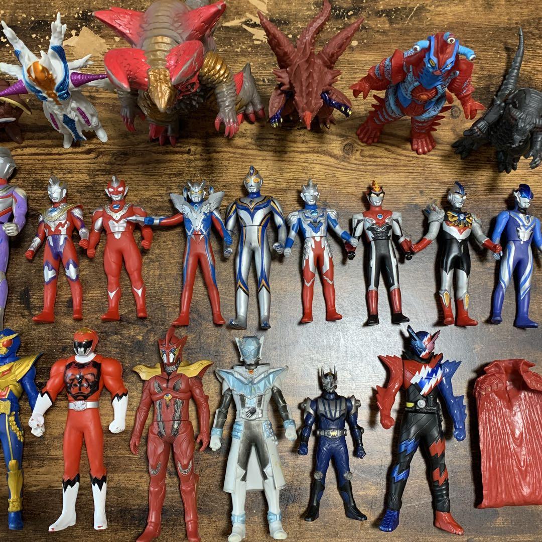 ソフビ　フィギュア　ウルトラマン　怪獣　まとめ売り