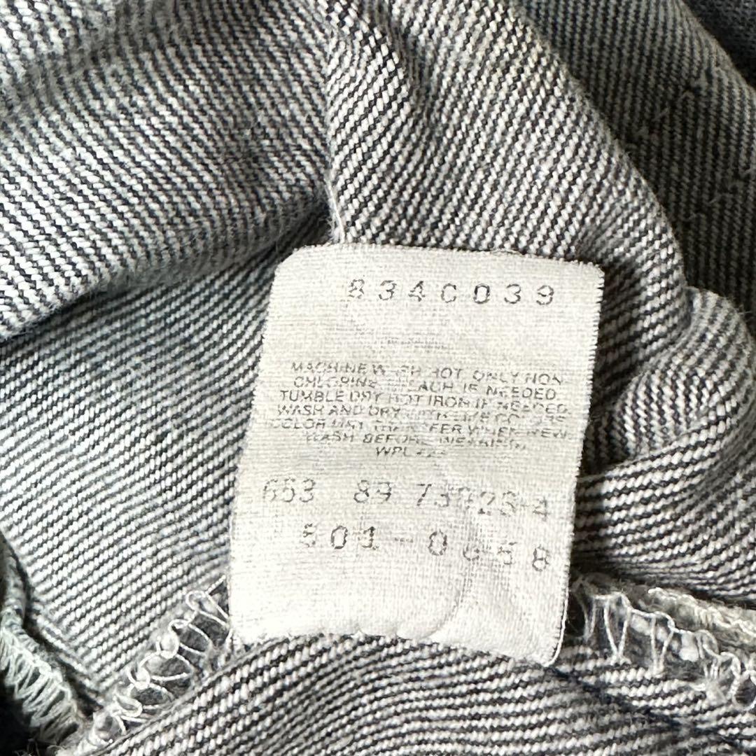 Levi's 501 80's USA製 先染めブラック 赤文字501-0658