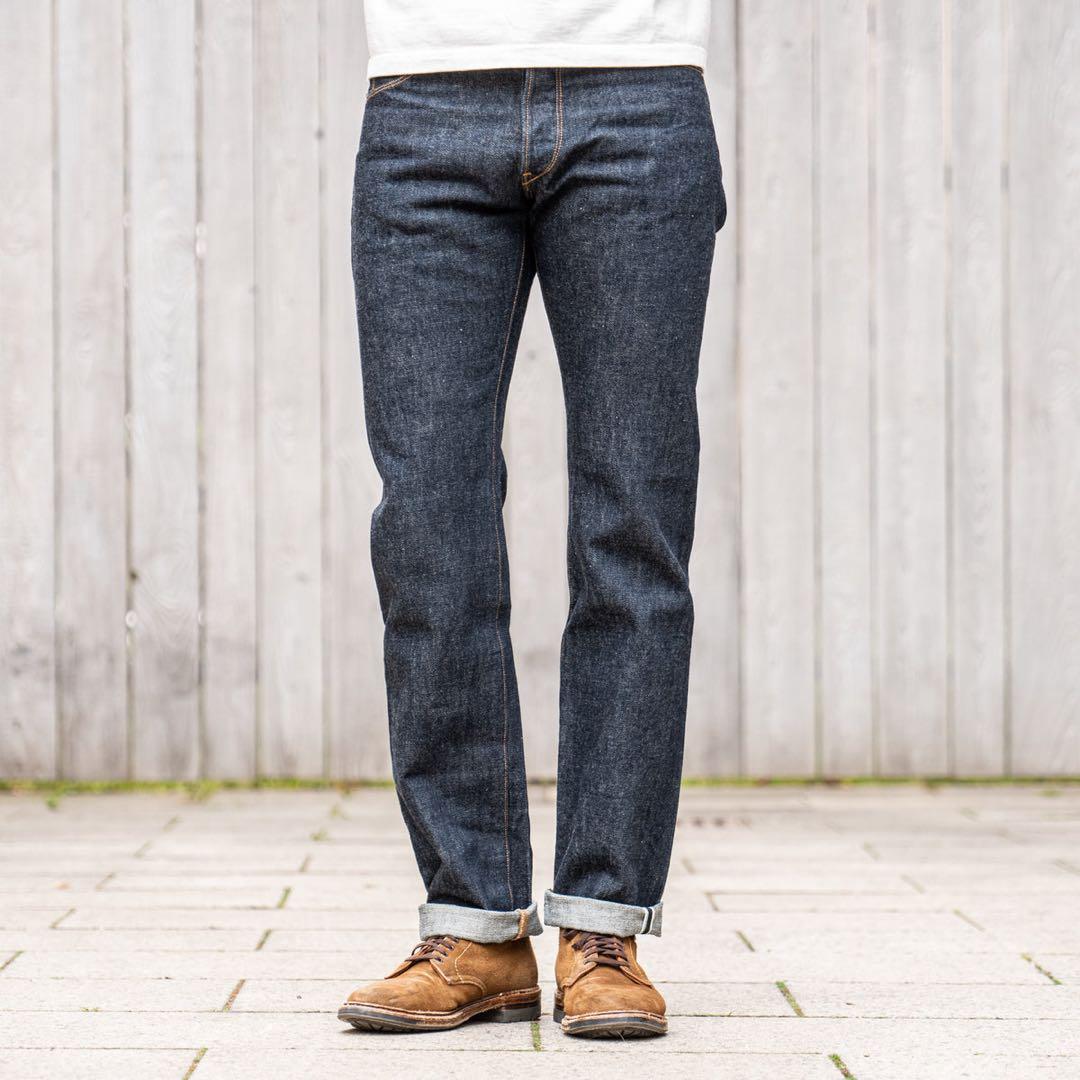 新品未使用STEVENSON OVERALL ワンウォッシュインディゴデニム36