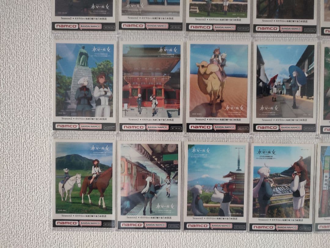 かわいい新作 【フルコンプ】namco 機動戦士ガンダム 水星の魔女 ご