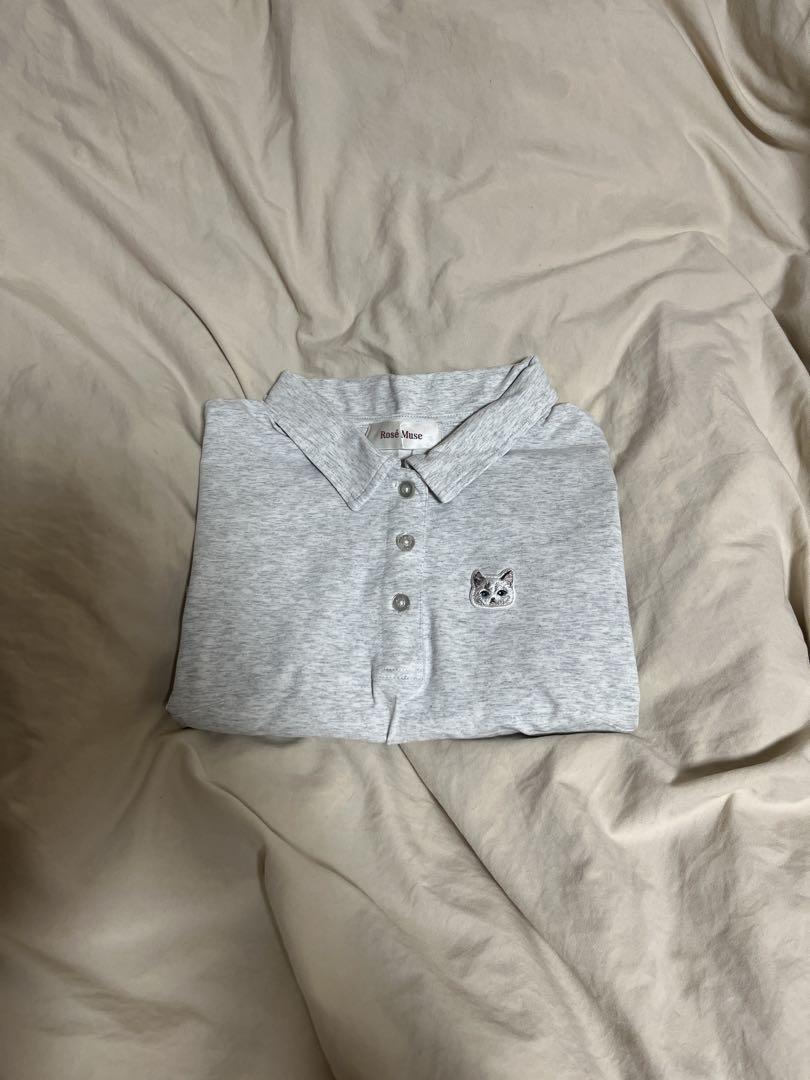 Rosé Muse kitten wappen polo one piece（kitten wappen polo