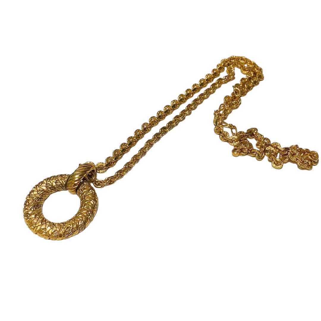 Yves Saint Laurent　イヴサンローラン　ネックレス　ゴールド