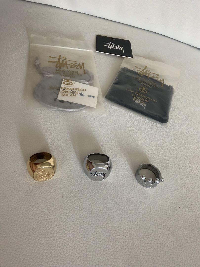 Stussy リング　指輪　3個セット