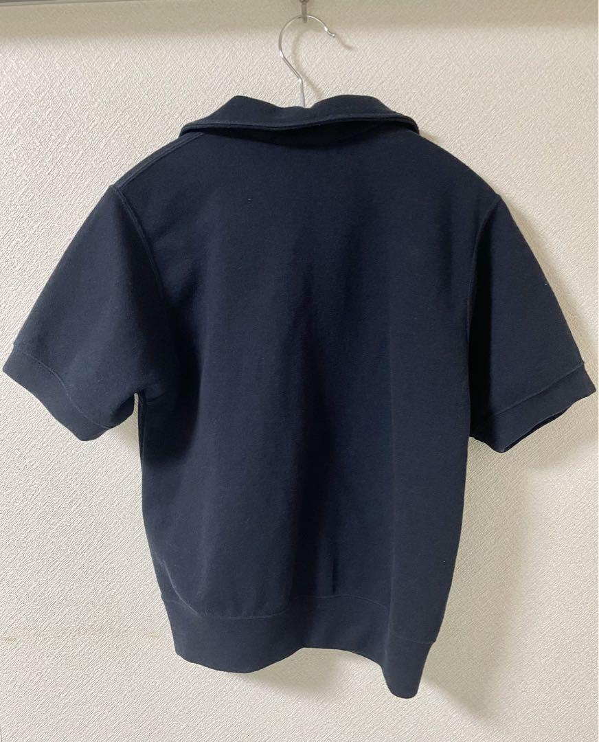 Steven Alan ブークレ ダンボール スキッパー ネック プルオーバー