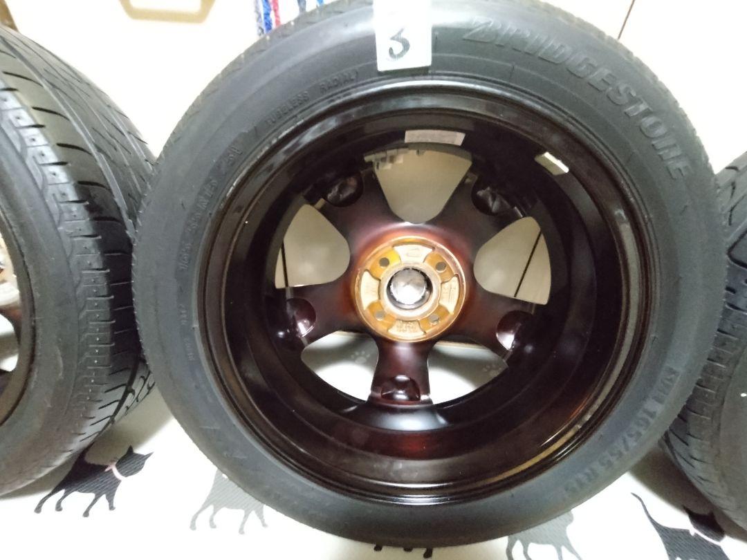 ホイールセット クロームメッキ 15インチ ワークグッカーズ