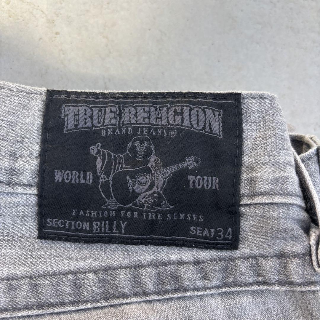 TRUE RELIGION スウェットパンツフレア・ストレートデニム Mサイズ TRUE RELIGION スウェットパンツフレア・ストレートデニム M