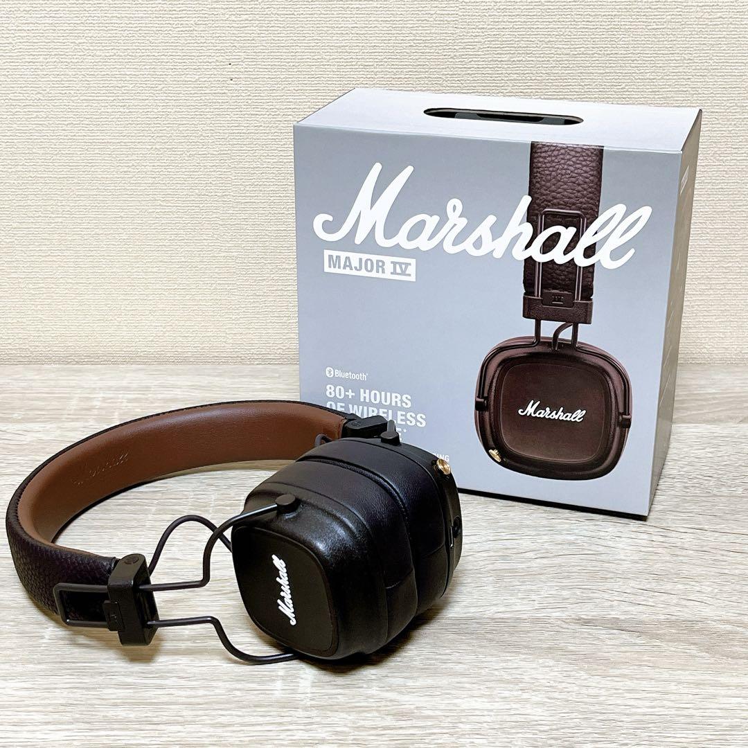 【正規品】　Marshall Major IV ブラウン　ヘッドフォン