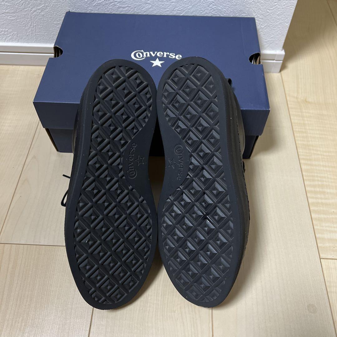 CONVERSE ALL STAR COUPE BATEAU OX 黒 厚底