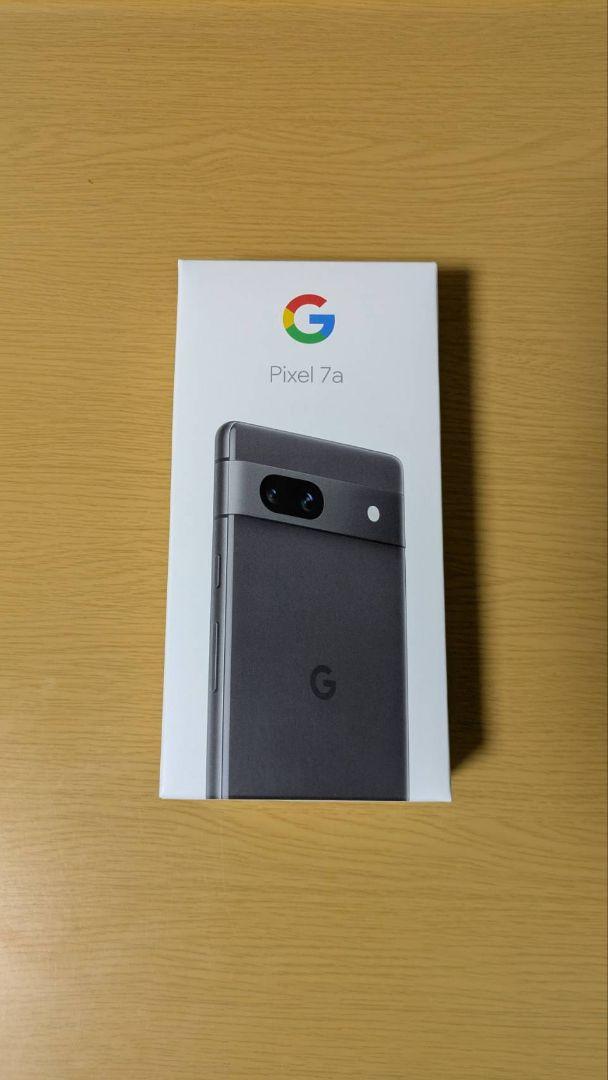 新品　Google Pixel 7a チャコール 本体　SIMフリー　128GB