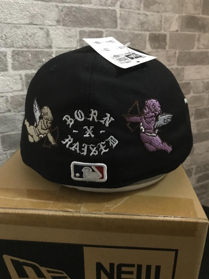 MLB大谷翔平所属LAドジャース希少エンジェル刺繍New EraキャップBK38