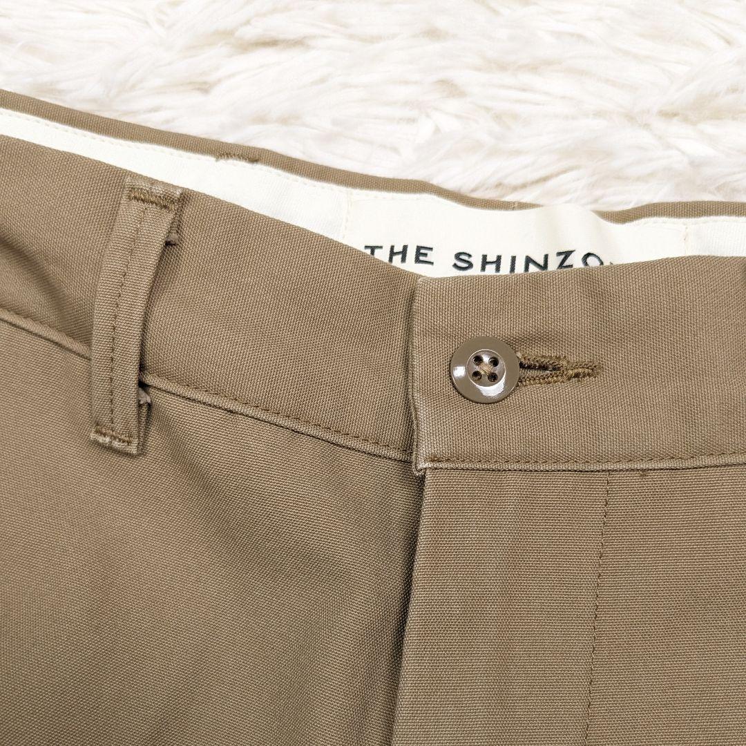 THE SHINZONE　シンゾーン　ハイウエストチノパンツ　32　ベージュ
