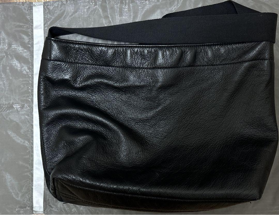 yamamoto yohji レザー メッセンジャー ショルダーバッグ