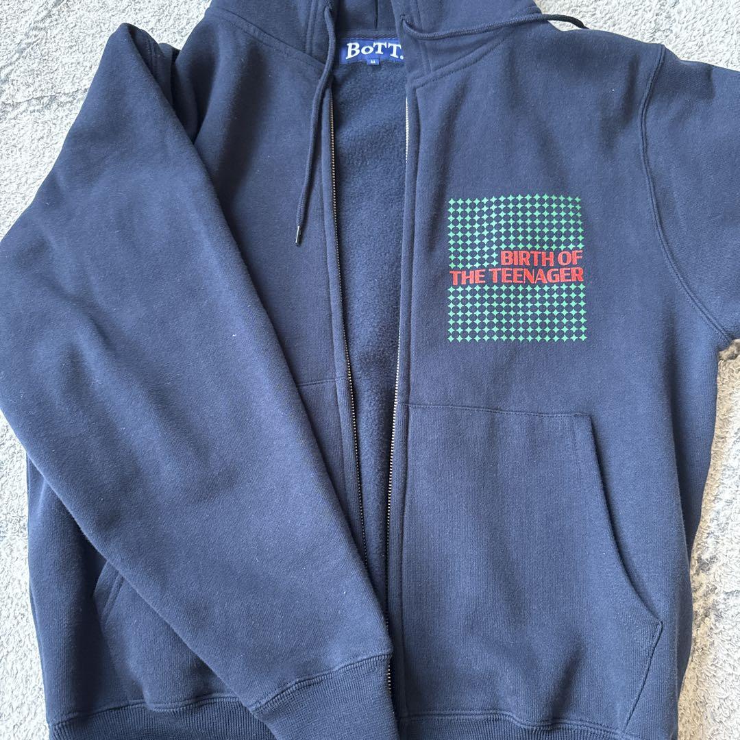 BoTT Embassy Zip Hoodie Mサイズ　ネイビー
