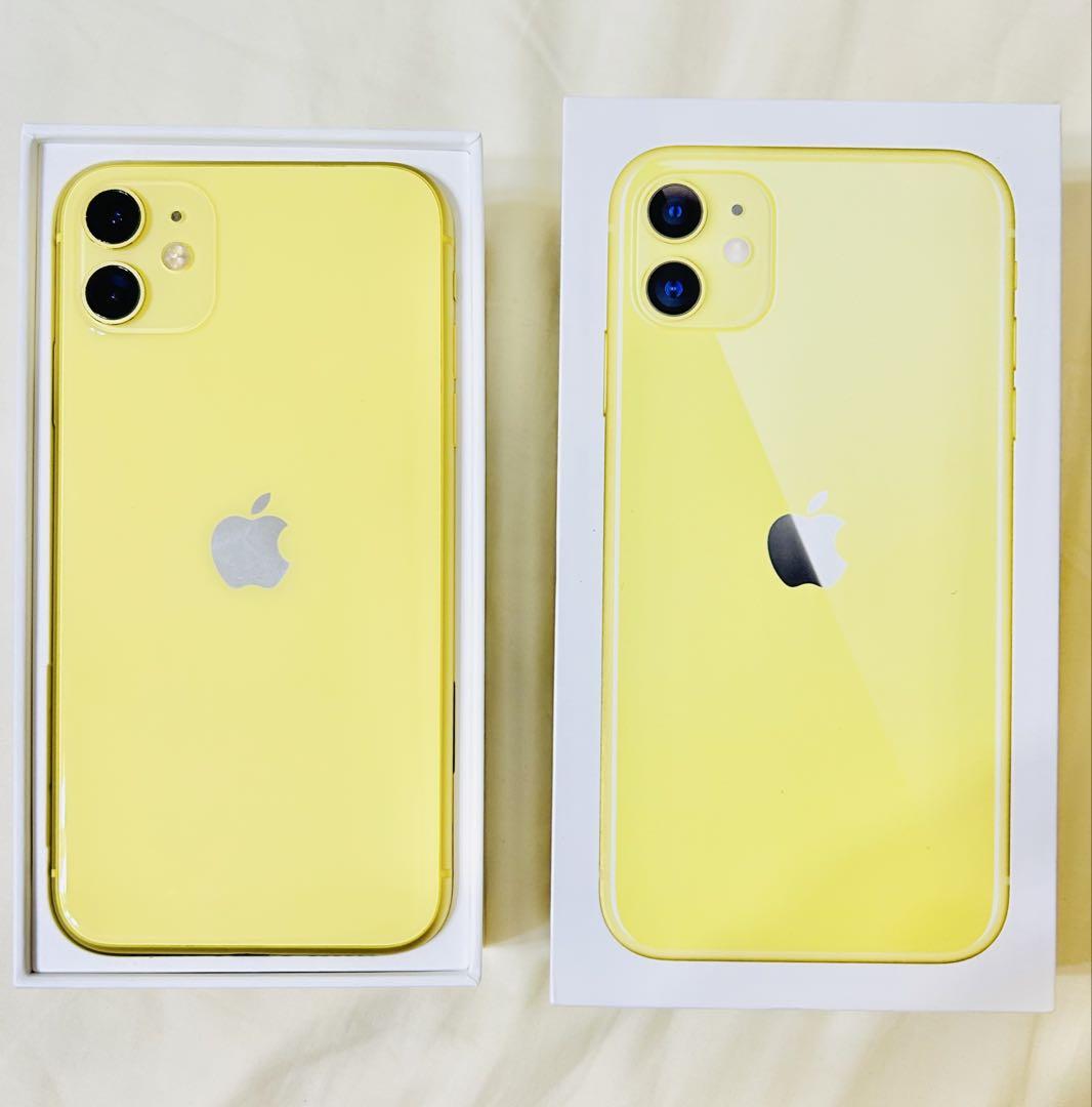 Apple iPhone 11 本体 イエロー au版 iPhone11 本体 64GB SIMフリー イエロー アイフォン アイホン