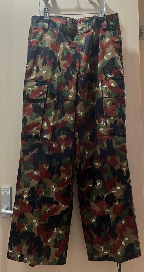 スイス軍　アルペンカモフラージュパンツ　デッドストック