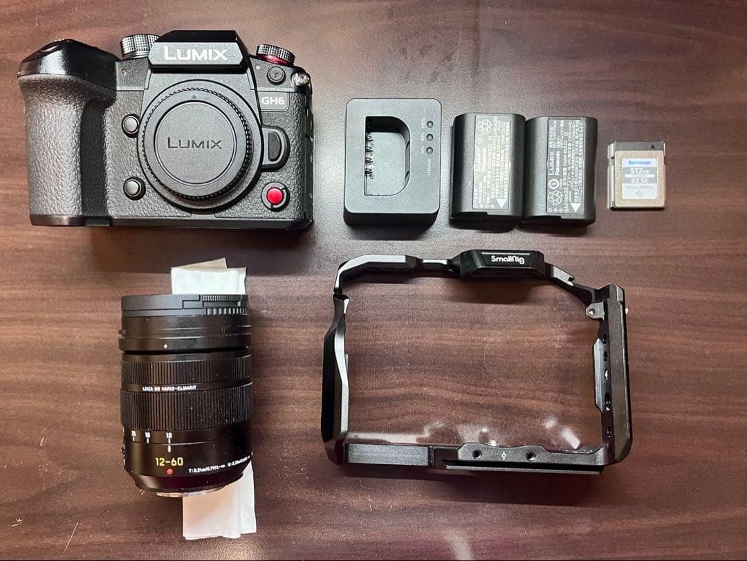 LUMIX GH6 カメラセット バッテリー付き