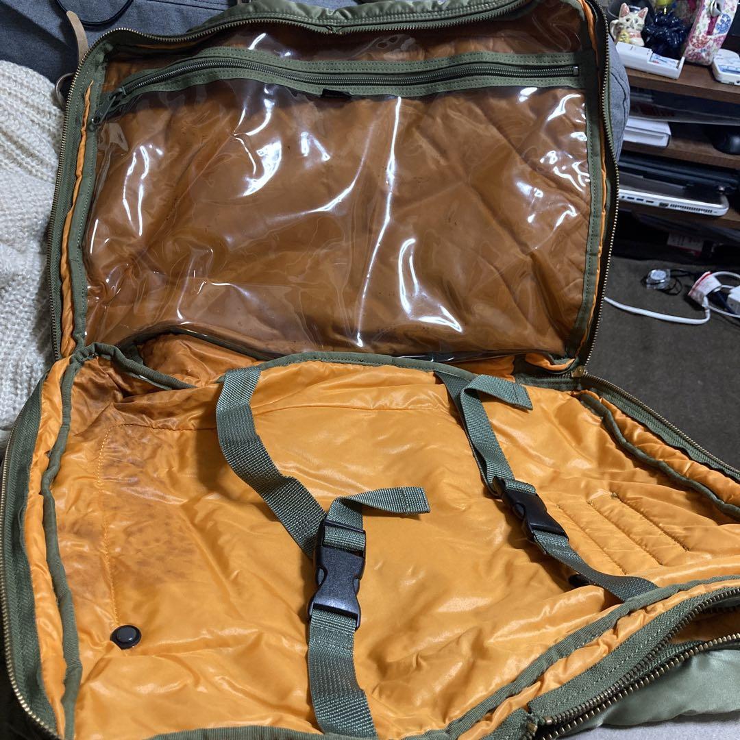 PORTER ボストンバッグ オリーブ色
