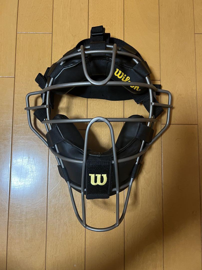 Wilson ウィルソン　硬式野球審判用チタンマスク　MLB仕様