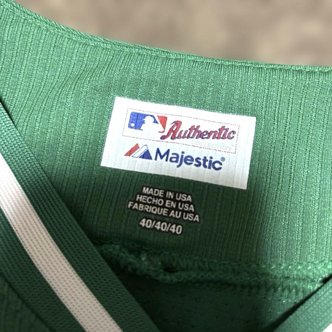 【激レア】MLB ニューヨーク・メッツ マジェスティック グリーン ユニフォーム