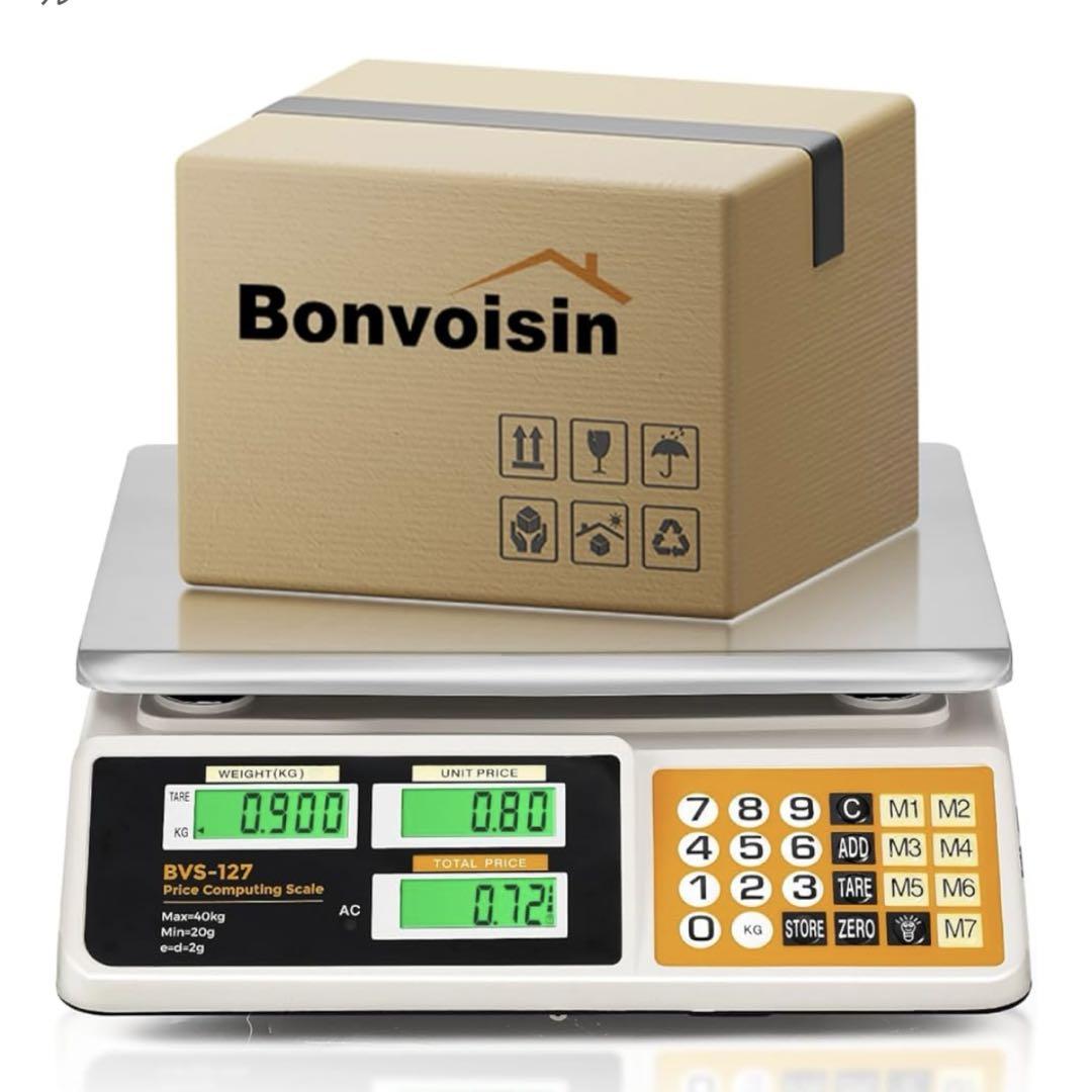 Bonvoisin デジタルはかり 40kg/2g