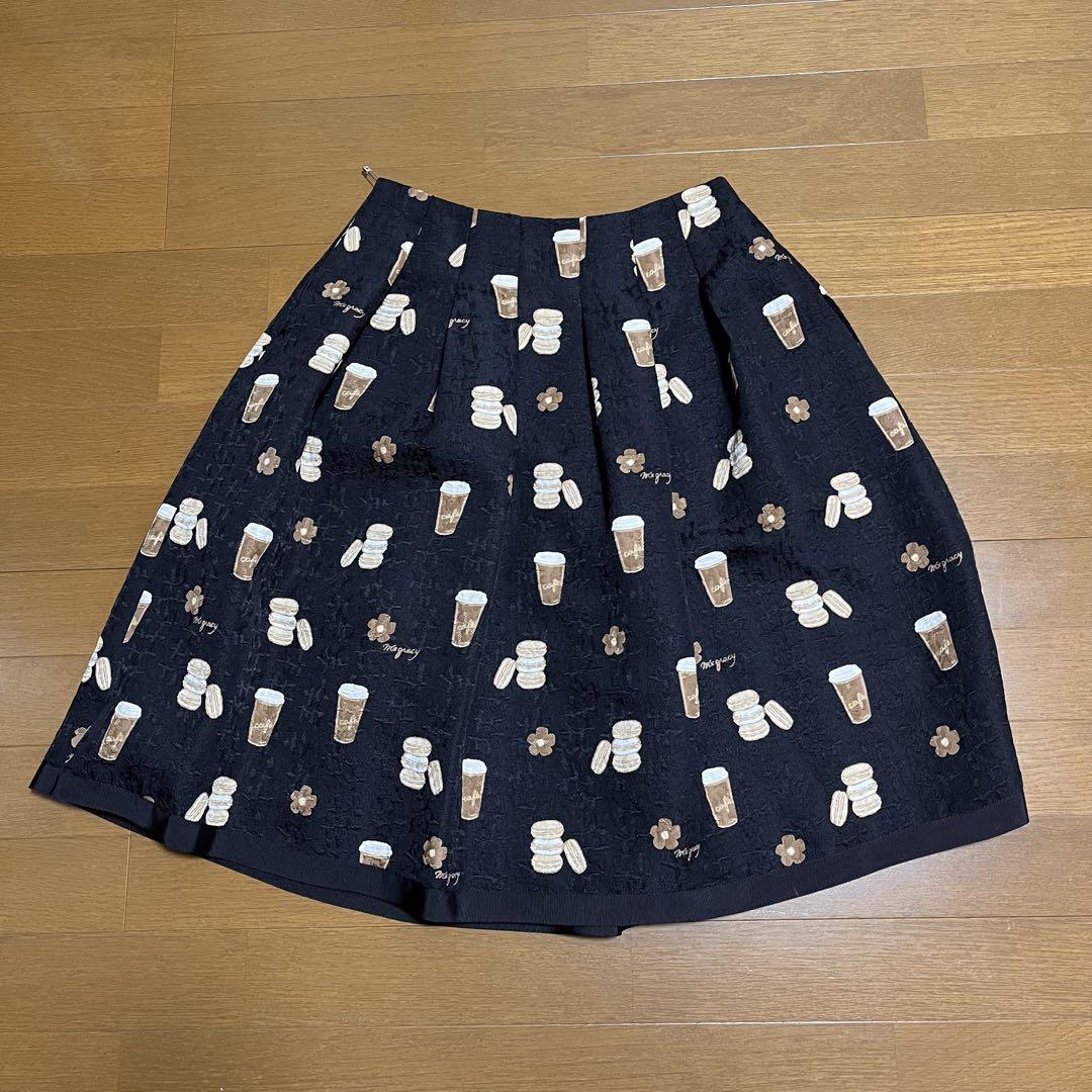M'S GRACY マカロンプリントスカート