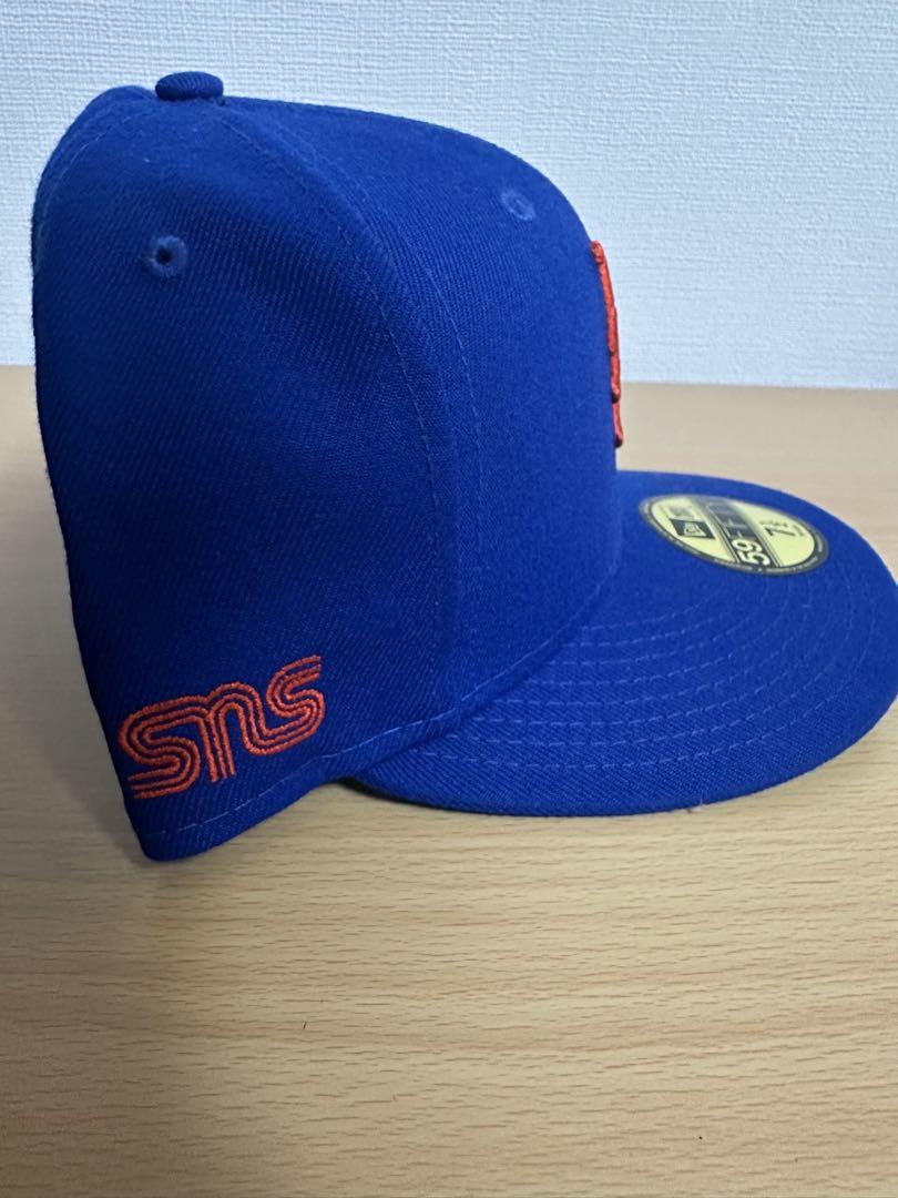New Era 59FIFTY snsコラボ 青 7 1/2