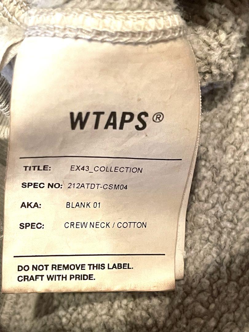 WTAPS(ダブルタップス) / 21AW Blank 01 Crew Neck/スウェット/3