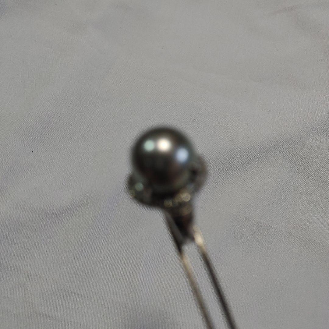 パールリング、13mm、PTダイヤ取巻き