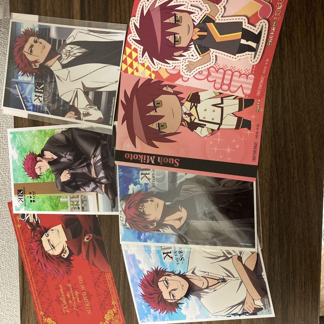 アニメK 特典等セット 周防尊 13点セット - メルカリ