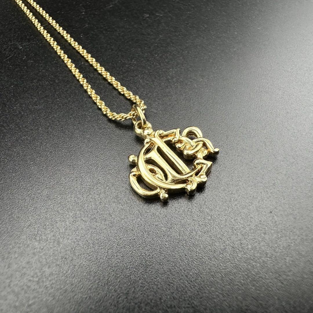 選ぶなら 旧ロゴ ロゴ CD ネックレス Dior 未使用級✨ 希少 992 刻印 アクセサリー