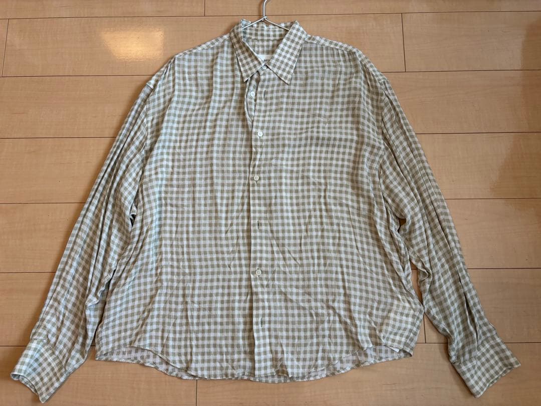 Ami Paris ギンガムチェックシャツ Ami Paris ギンガムチェックシャツ
