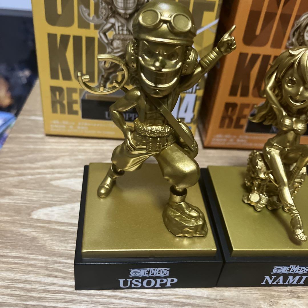 熊本復興プロジェクト ONE PIECEワールドコレクタブルフィギュア4つセット