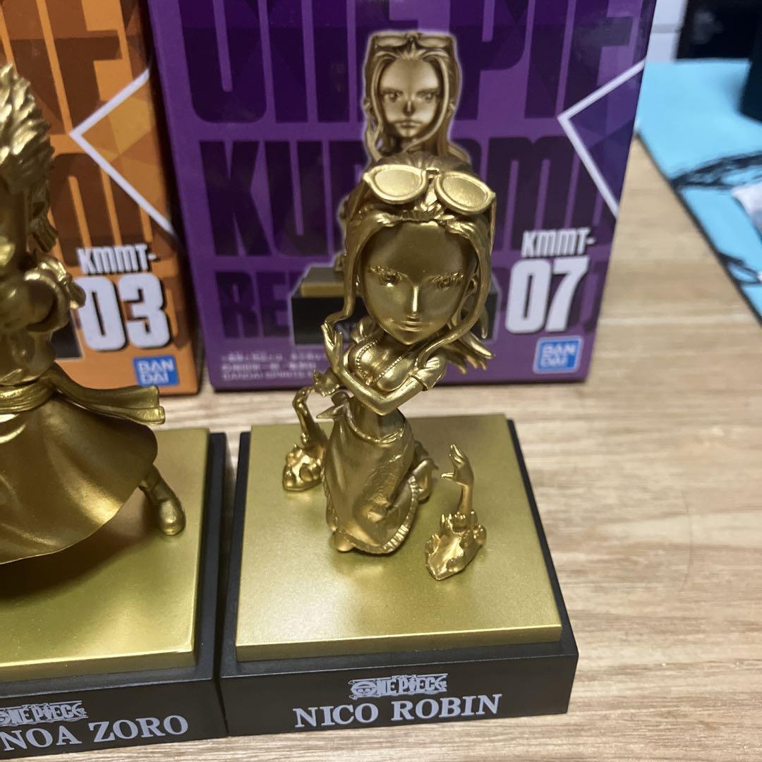 熊本復興プロジェクト ONE PIECEワールドコレクタブルフィギュア4つセット