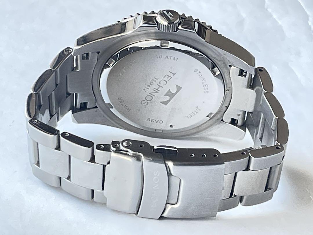 TECHNOS TSM-412 PEPSI ベゼルDIVERS STYLE