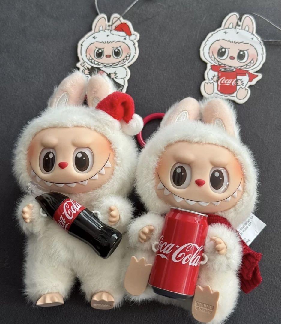 2点セット POPMART LABUBU ラブブ コカコーラ Coca-Cola