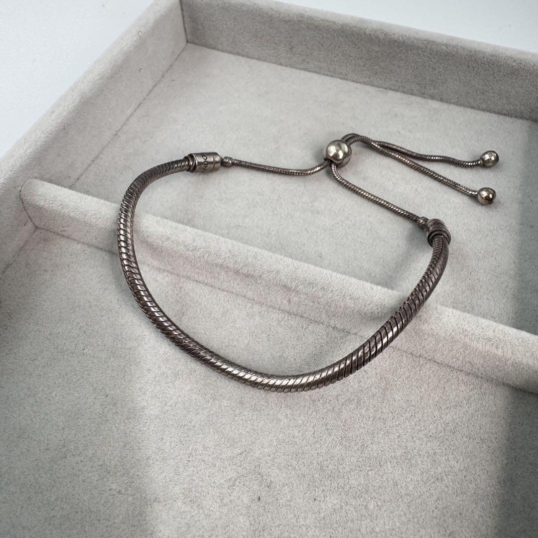 【人気】PANDORA ブレスレット　シルバー925 シンプル