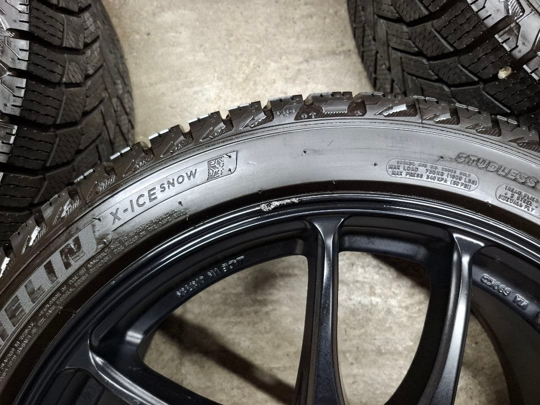 【ほぼ新品】WRX STI GRヤリス ホイールタイヤ 2024年 スタッドレス