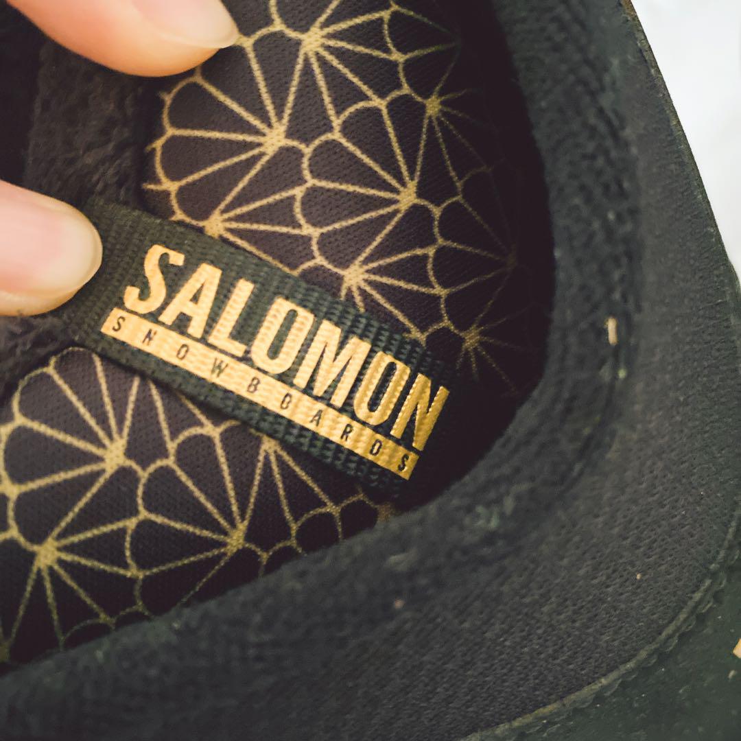 サロモン24cm KIANAスノーボードブーツ　ブラック　SALOMON