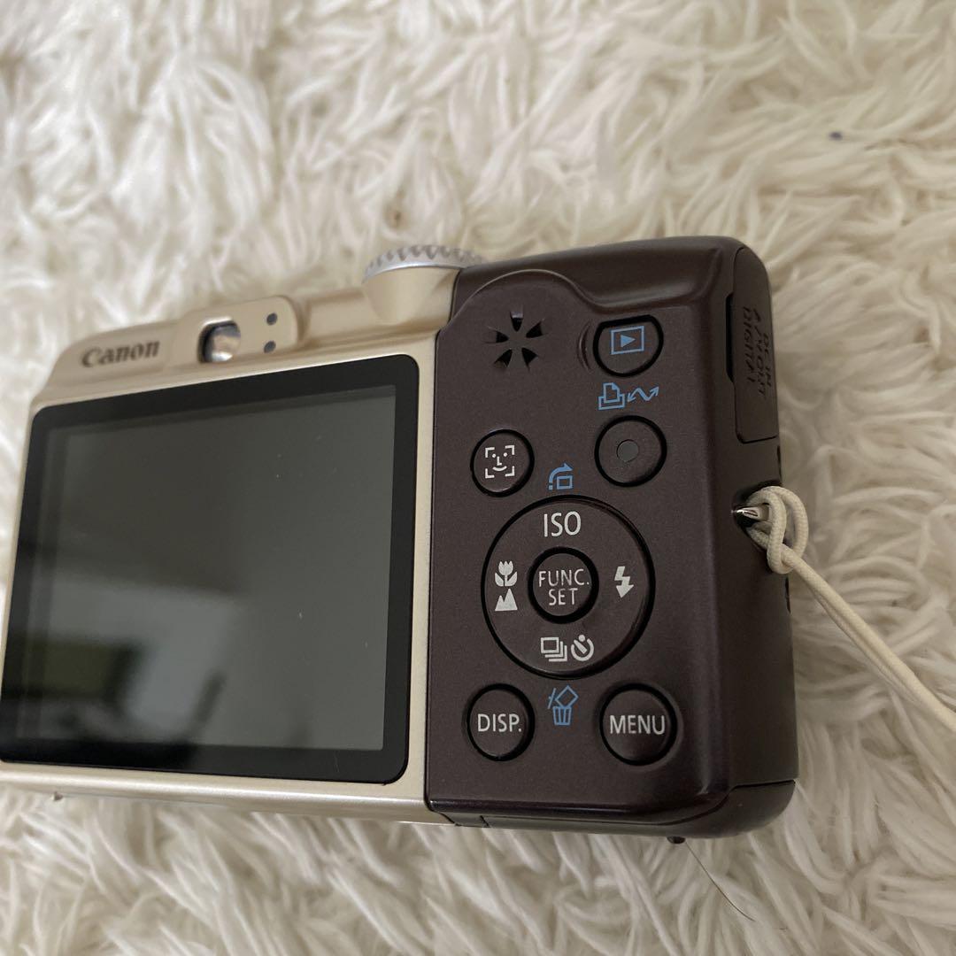 美品！Canonキヤノン PowerShot A1000 IS ブラウン