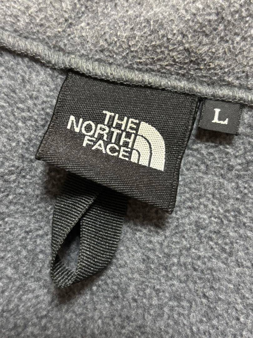 【美品】ノースフェイス デナリジャケット Lサイズ グレー/ブラック 【美品】ノースフェイス デナリジャケット Lサイズ グレー/ブラック
