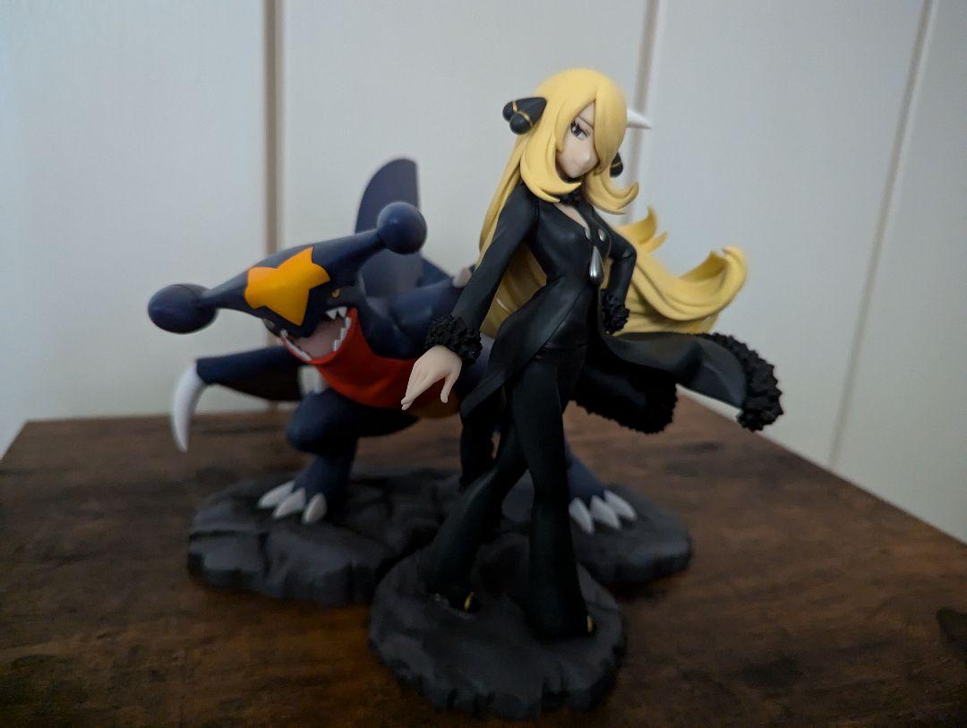 【箱無し】ARTFX J シロナ with ガブリアス 1/8 完成品フィギュア