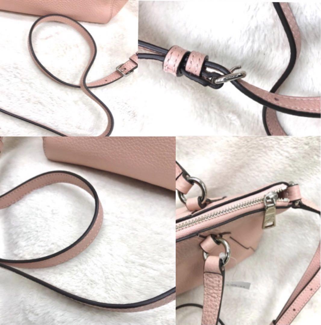 コーチCOACHショルダーバッグペブルスモールケルシサッチェル